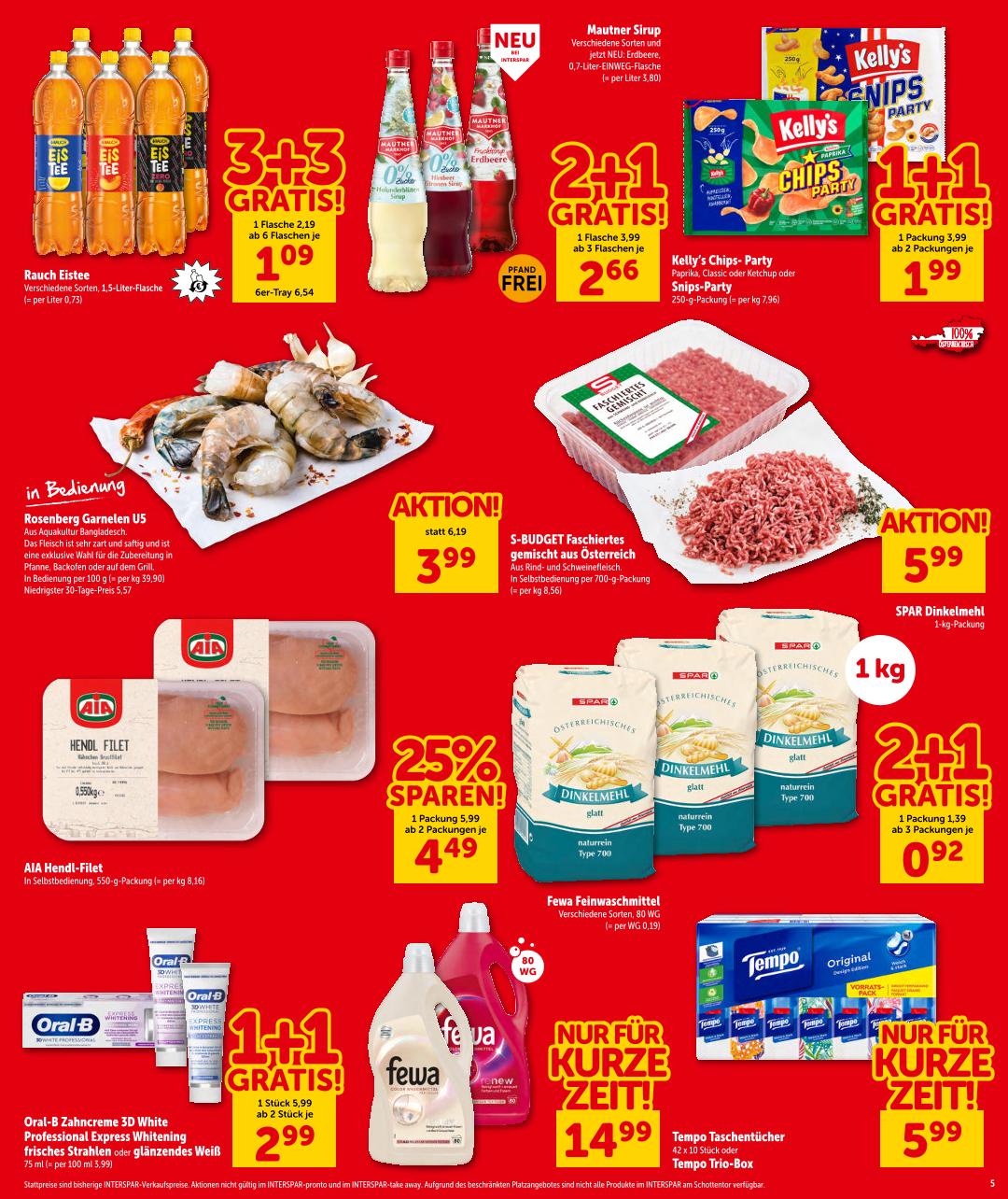 Prospekt von INTERSPAR