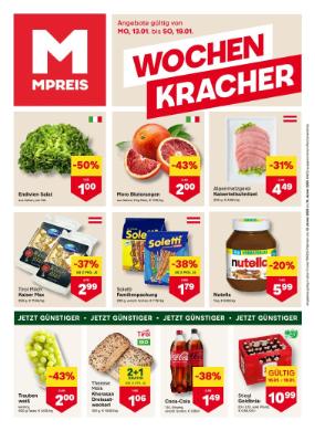 Titelbild des Prospekts von MPREIS TIROL
