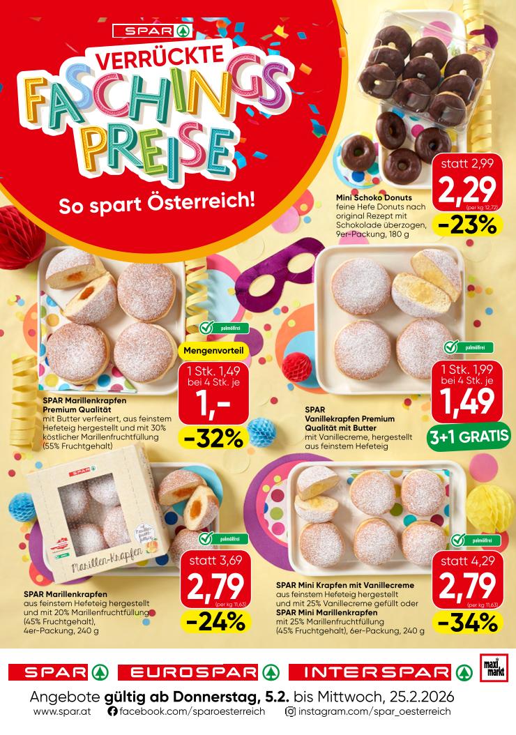 Prospekt von SPAR