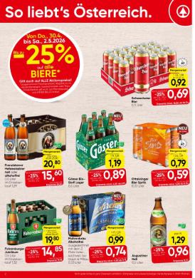 Titelbild des Prospekts von SPAR VBG