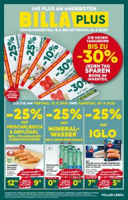 Titelbild des Prospekts von BILLA PLUS TIROL