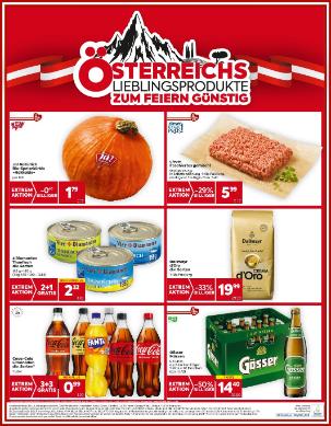 Titelbild des Prospekts von BILLA Oberösterreich