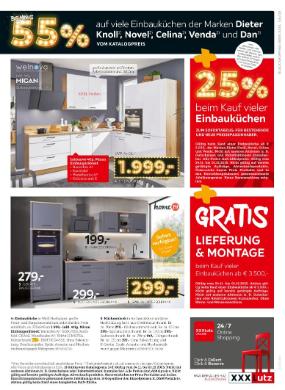 Titelbild des Prospekts von XXXLutz