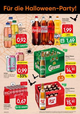 Titelbild des Prospekts von EUROSPAR VBG