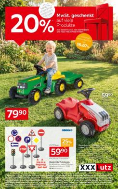 Titelbild des Prospekts von XXXLutz