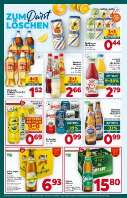 Titelbild des Prospekts von BILLA PLUS Wien