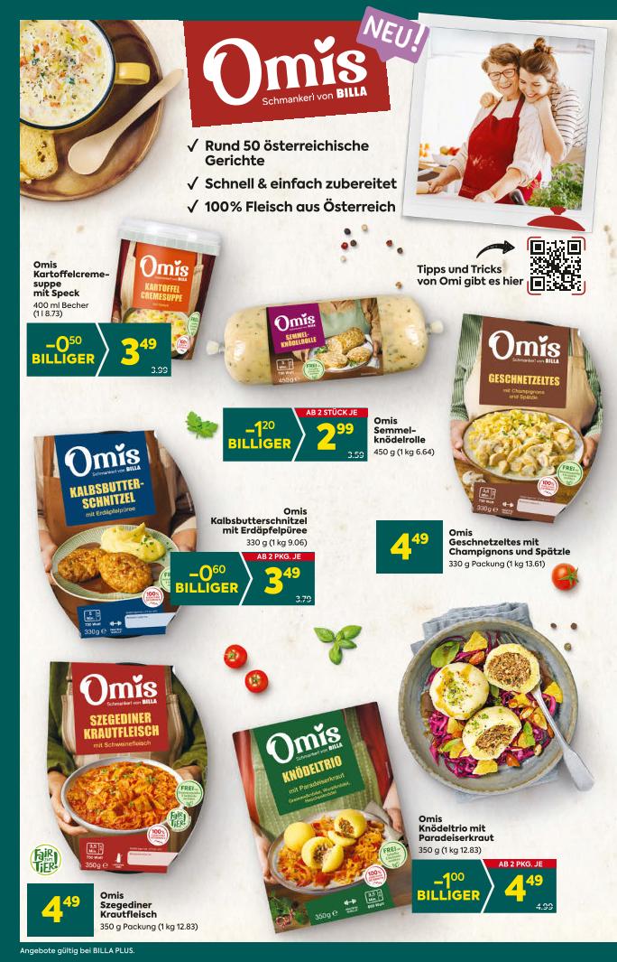 Prospekt von BILLA PLUS