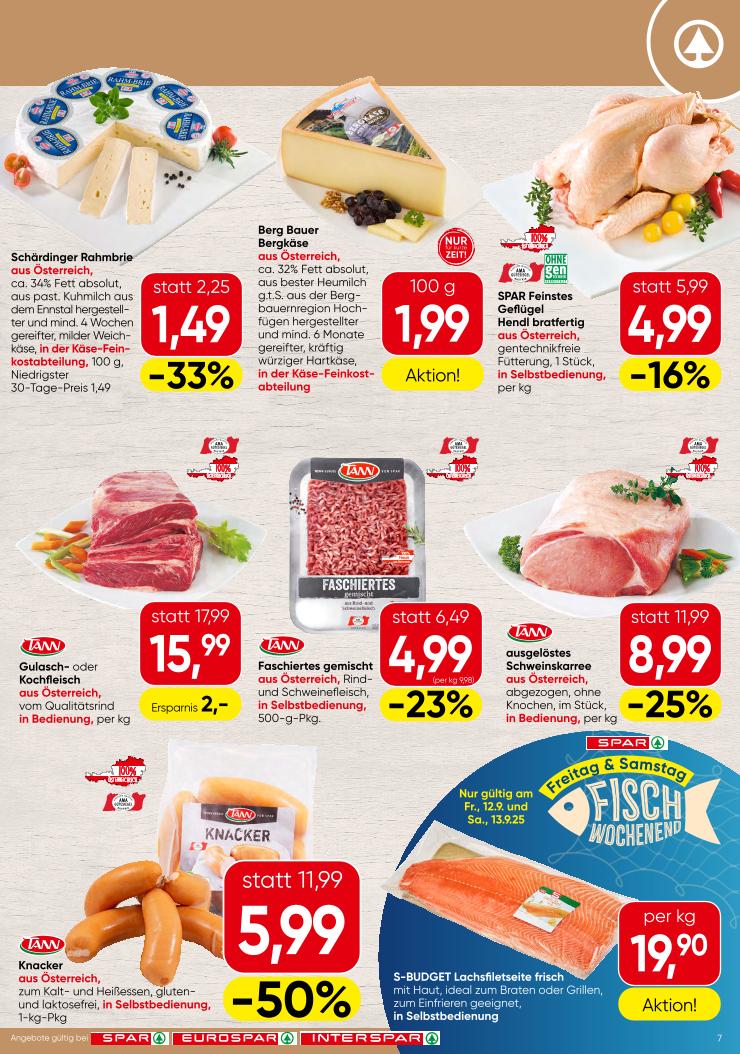Prospekt von SPAR