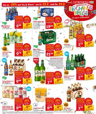 Titelbild des Prospekts von INTERSPAR BGLD