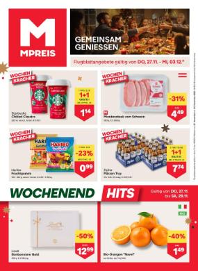 Titelbild des Prospekts von MPREIS Tirol