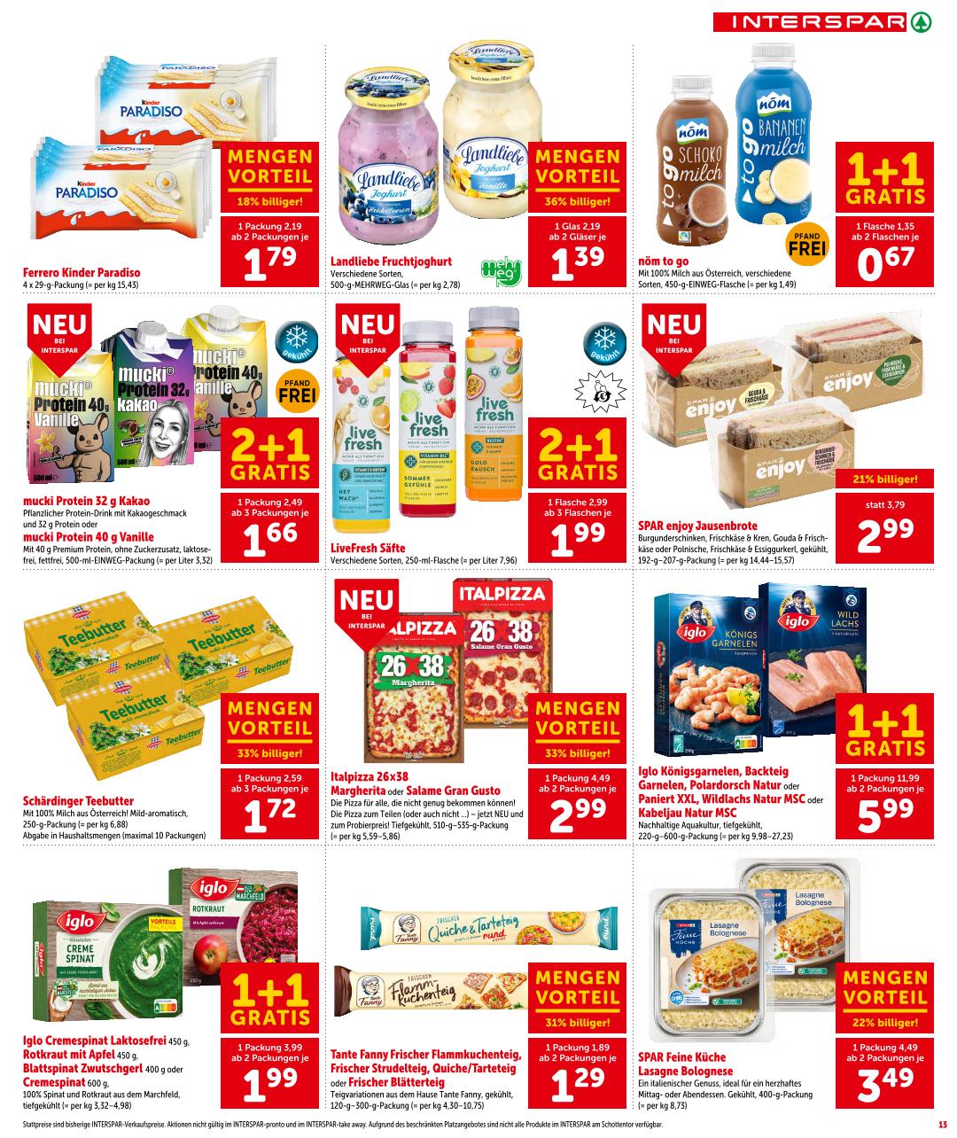 Prospekt von INTERSPAR