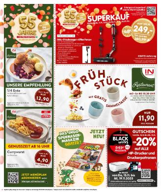 Titelbild des Prospekts von INTERSPAR VBG