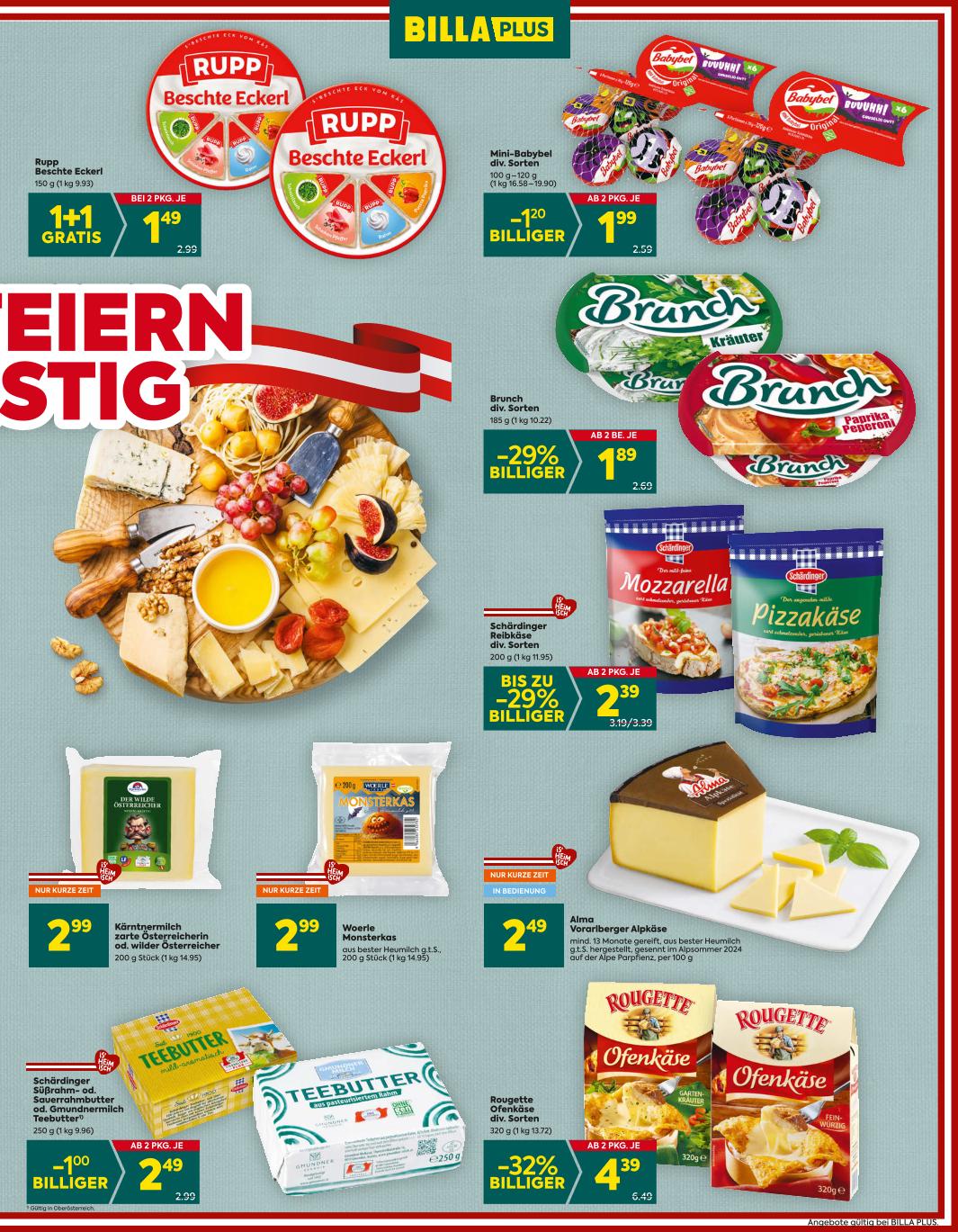 Prospekt von BILLA PLUS