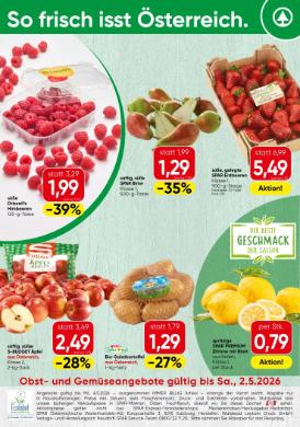 Titelbild des Prospekts von SPAR Wien / NOE / BGLD