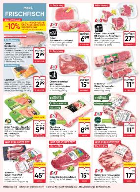 Titelbild des Prospekts von Maximarkt Ried