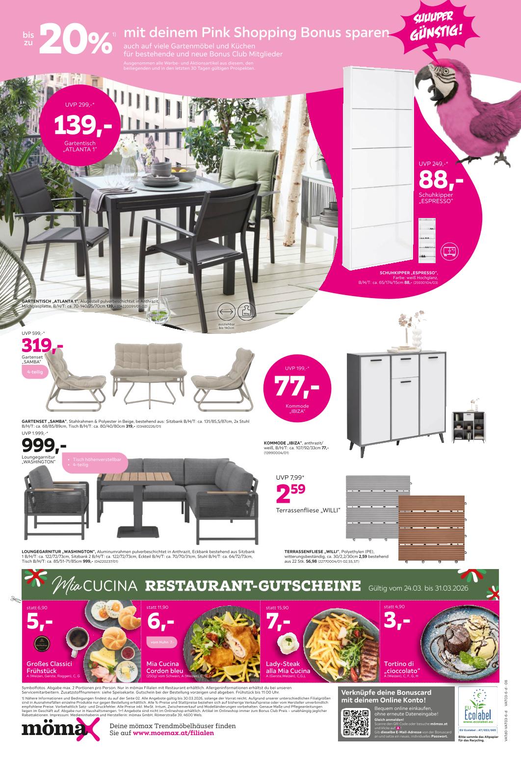 Prospekt von mömax
