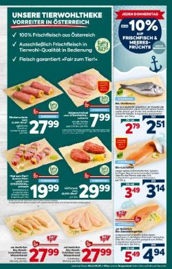 Titelbild des Prospekts von BILLA PLUS Burgenland