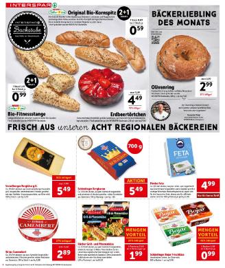 Titelbild des Prospekts von INTERSPAR NOE