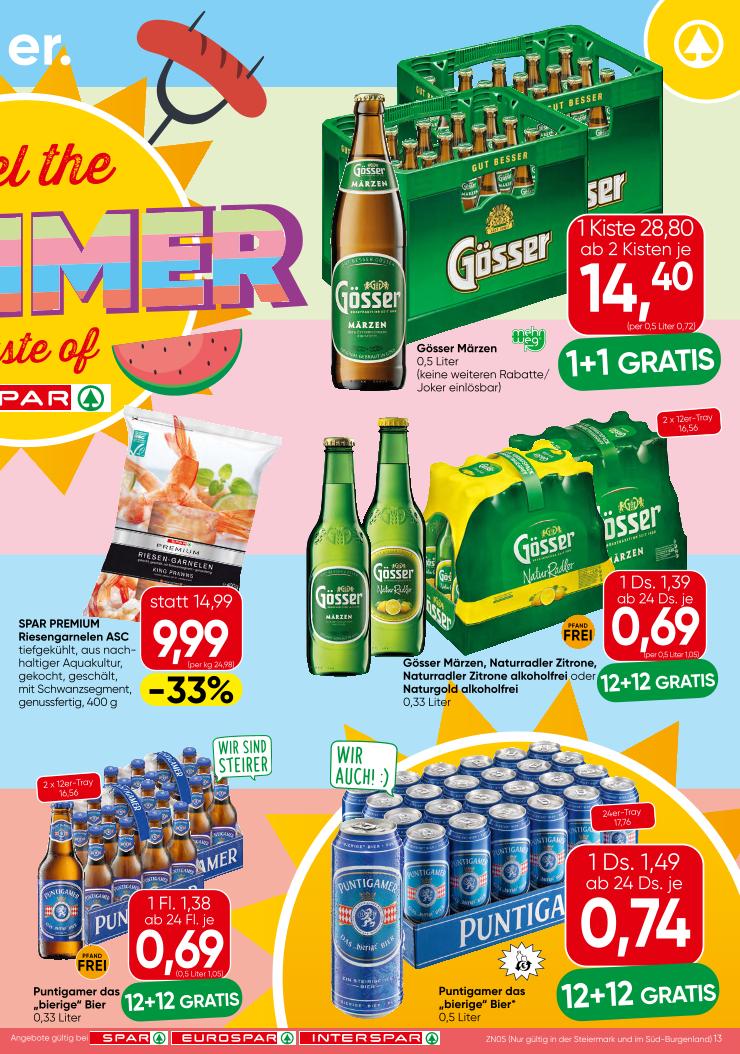 Prospekt von SPAR