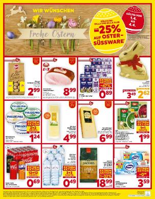 Titelbild des Prospekts von BILLA Burgenland