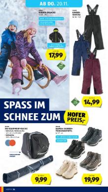 Titelbild des Prospekts von HOFER