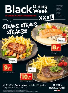 Titelbild des Prospekts von XXXLutz