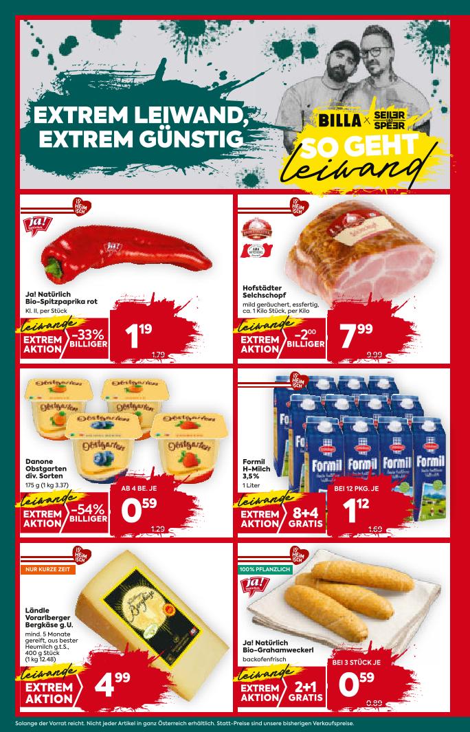 Prospekt von BILLA PLUS