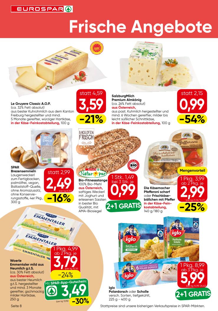 Prospekt von EUROSPAR