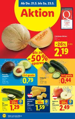 Titelbild des Prospekts von Lidl