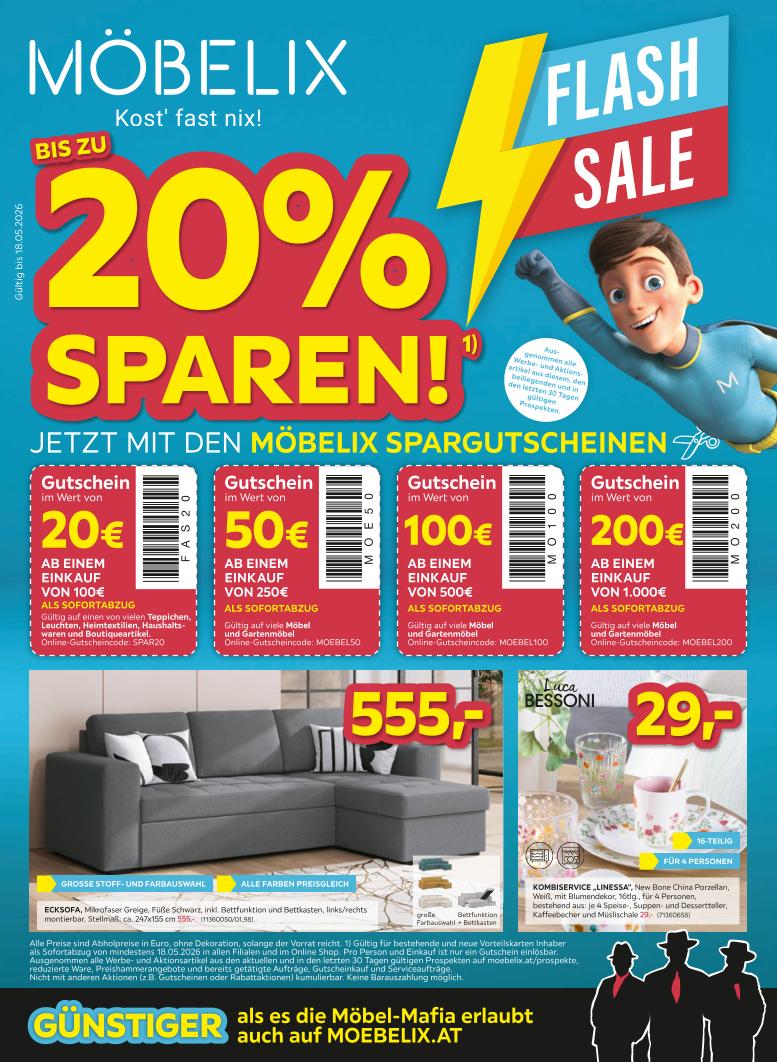 Prospekt von Möbelix