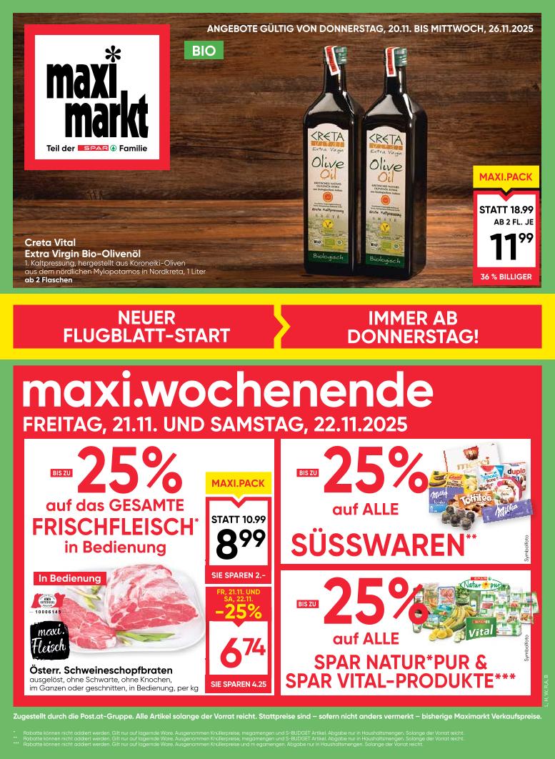 Prospekt von Maximarkt