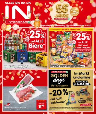 Titelbild des Prospekts von INTERSPAR STMK
