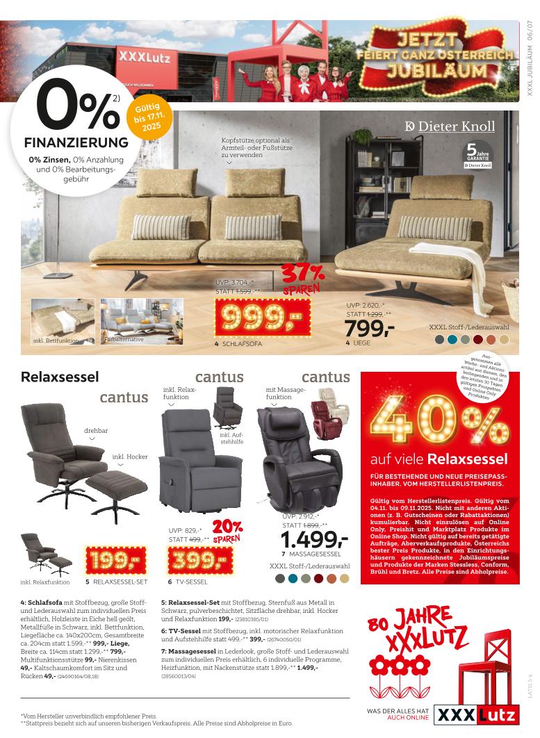 Prospekt von XXXLutz