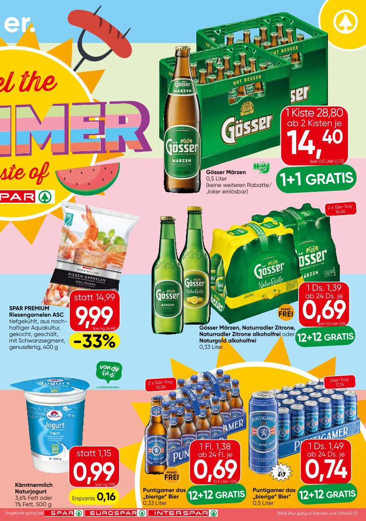 Prospekt von SPAR