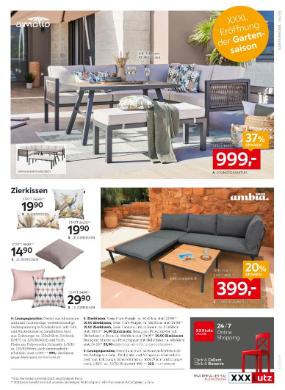 Titelbild des Prospekts von XXXLutz