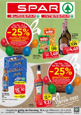 Titelbild des Prospekts von SPAR KTN