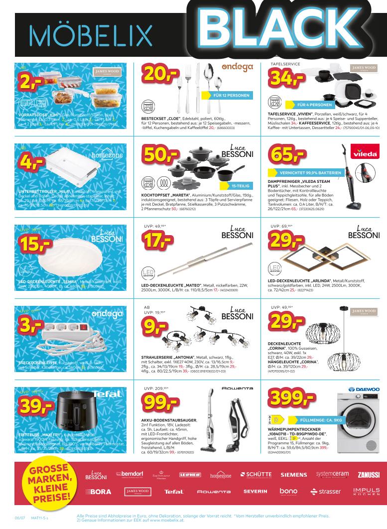 Prospekt von Möbelix