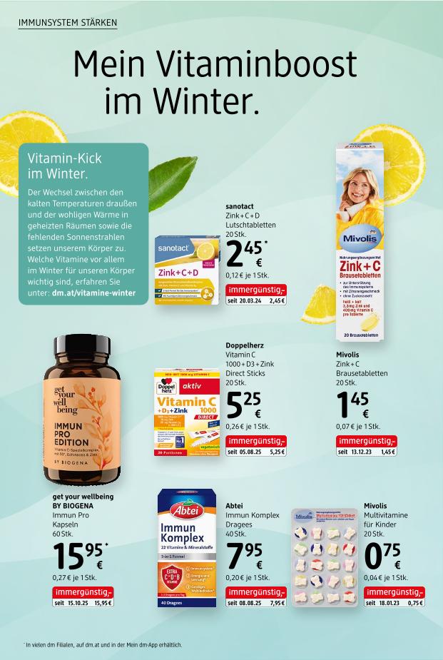 Prospekt von dm drogerie markt