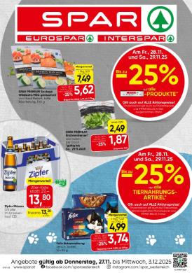 Titelbild des Prospekts von SPAR SBG / TRL