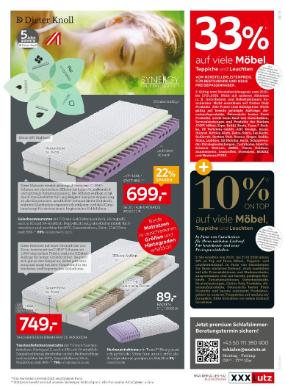 Titelbild des Prospekts von XXXLutz