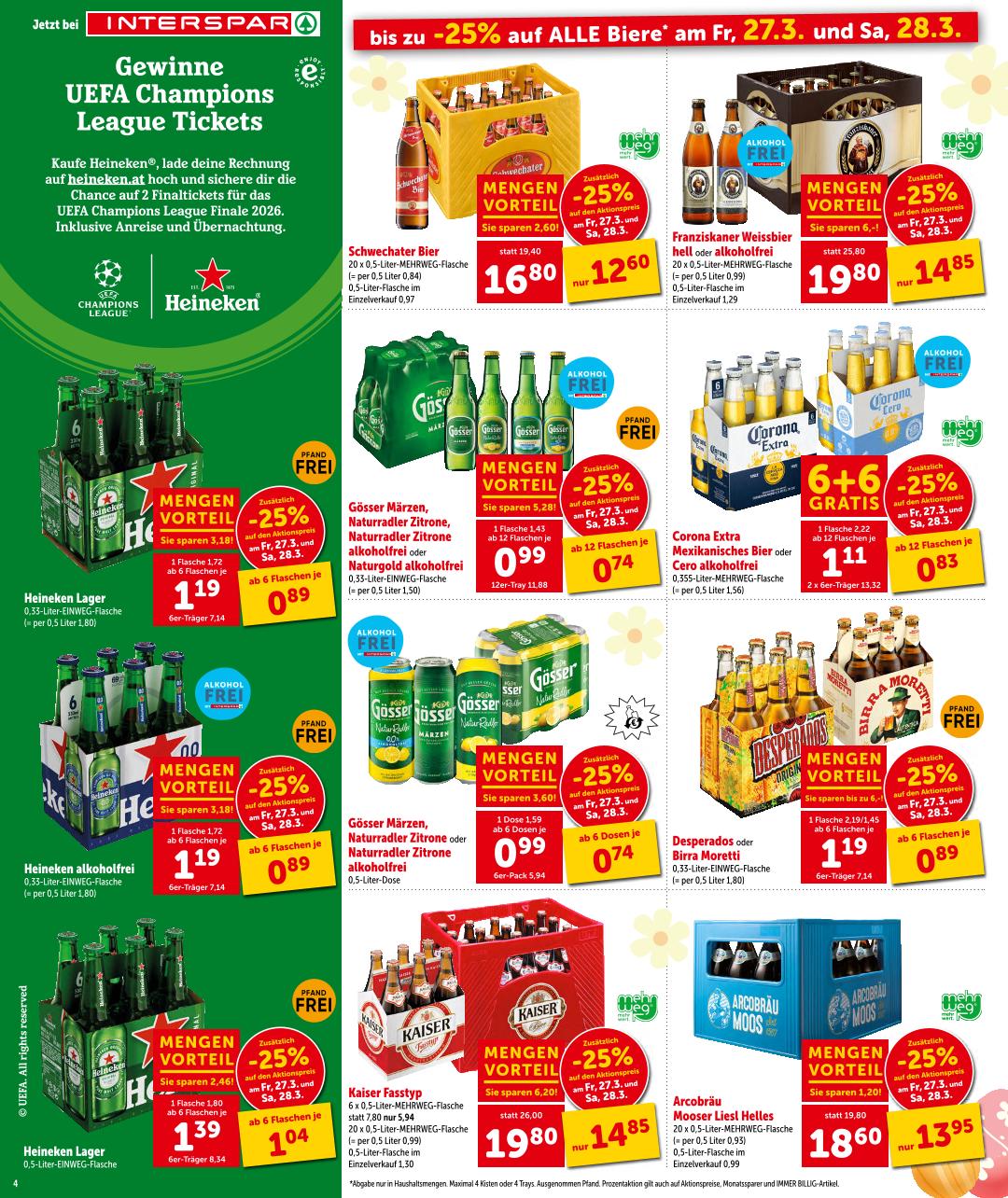 Prospekt von INTERSPAR