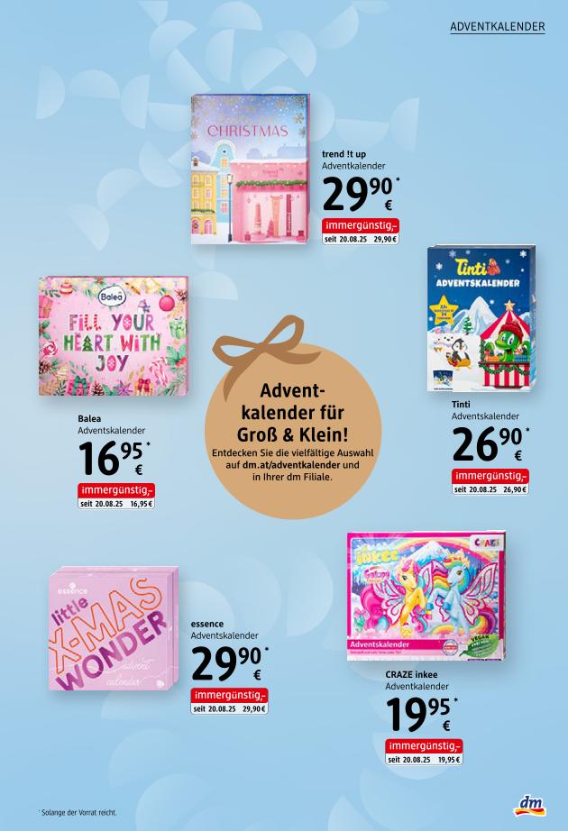 Prospekt von dm drogerie markt