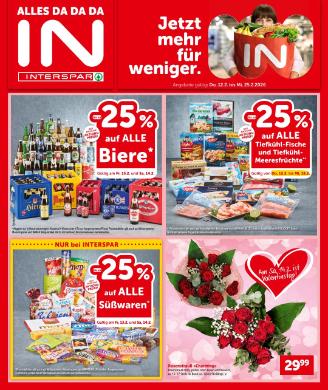 Titelbild des Prospekts von INTERSPAR KTN