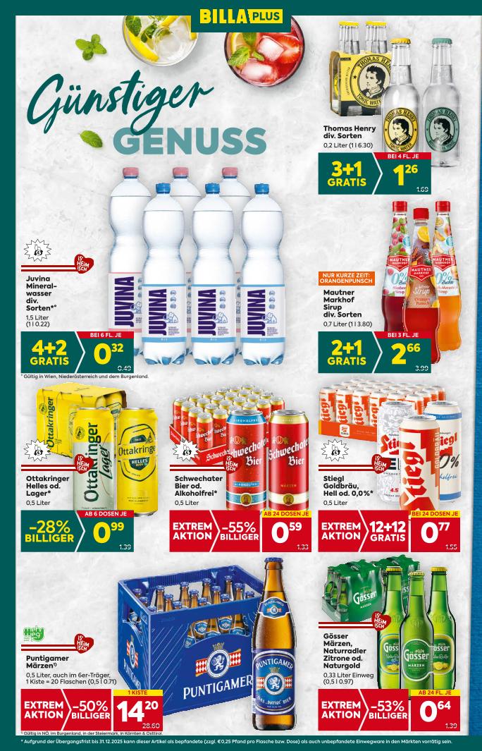 Prospekt von BILLA PLUS