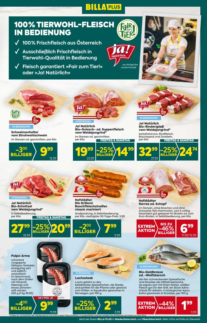 Prospekt von BILLA PLUS