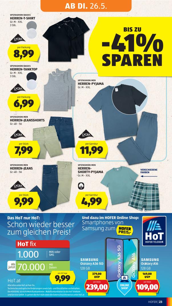 Prospekt von HOFER