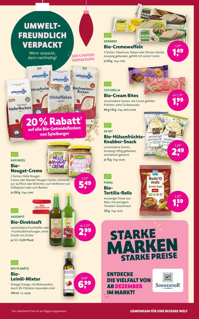 Prospekt von Denns BioMarkt