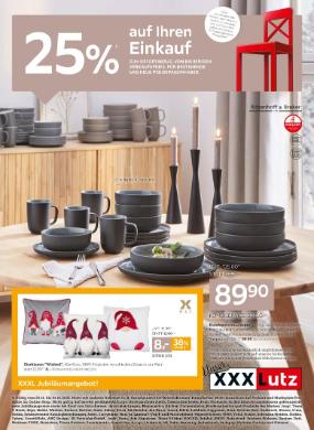 Titelbild des Prospekts von XXXLutz