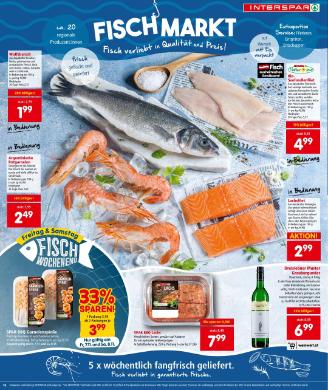 Titelbild des Prospekts von INTERSPAR OÖ