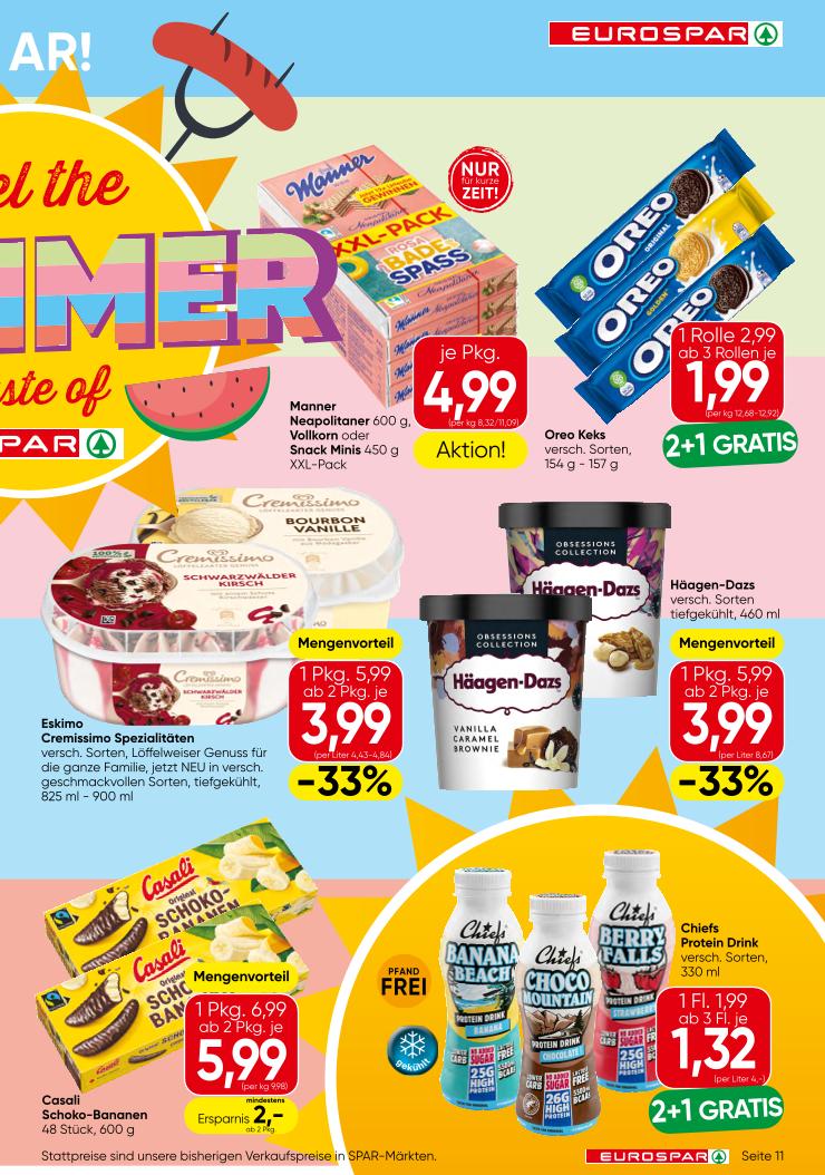 Prospekt von EUROSPAR